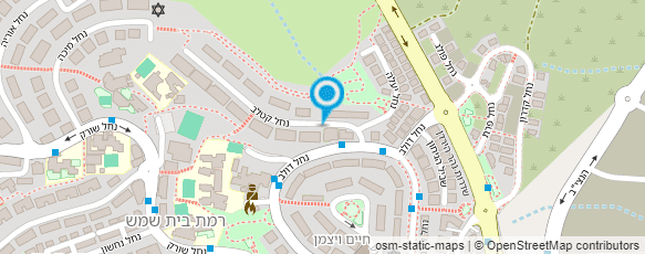 מפת הגעה אל יובל גבעון - אפיק לחיים