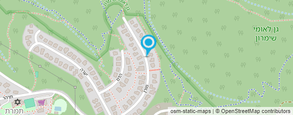 מפת הגעה אל העוגות של רוית