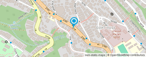 מפת הגעה אל ד"ר אפרי בר נדב