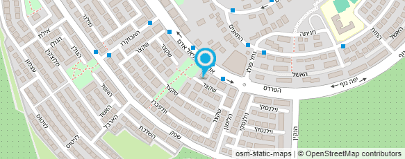 מפת הגעה אל גן זמיר