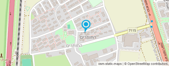 מפת הגעה אל גן שיקמה