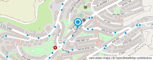 מפת הגעה אל ספריית ביתר