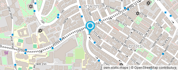 מפת הגעה אל אכסניית  חרדית