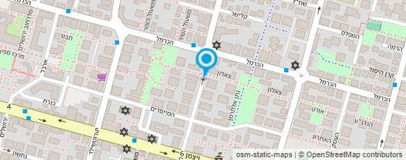 מפת הגעה אל לימודי פסנתר נועם זיגדון