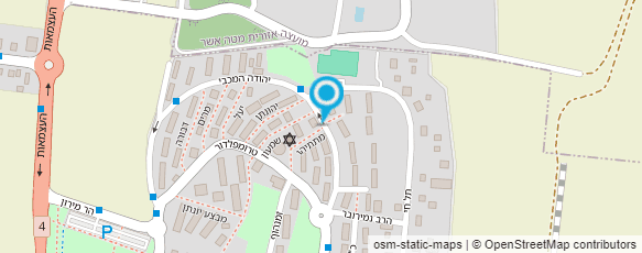 מפת הגעה אל גן הדקל