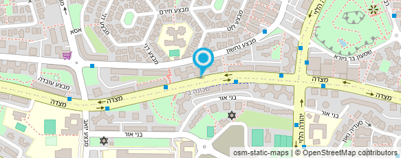 מפת הגעה אל עידו מעין פסיכולוג קליני