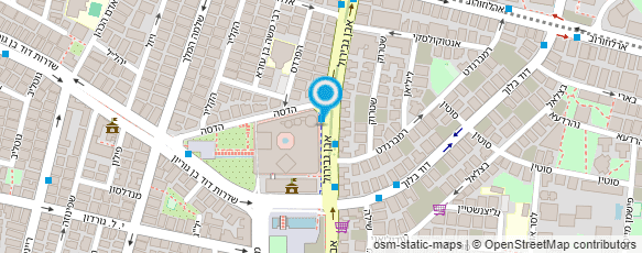 מפת הגעה אל גולף קידס