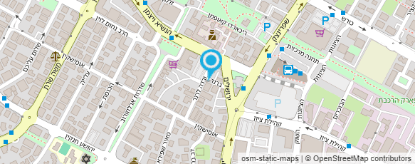 מפת הגעה אל עיצוב שיער יוני