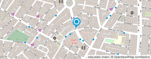 מפת הגעה אל בן טיים