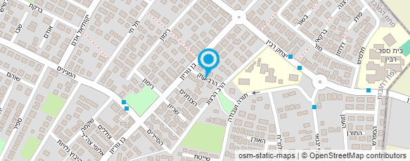 מפת הגעה אל אקרולנד-ביה"ס להתעמלות קרקע