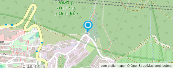 מפת הגעה אל דלת אמות בית עלמין אזרחי