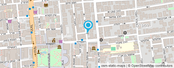 מפת הגעה אל גאלה עיצוב שיער