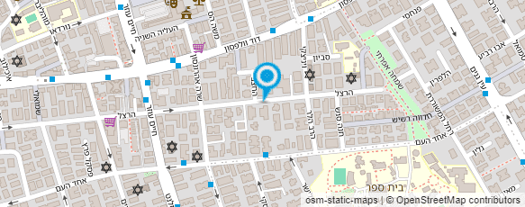 מפת הגעה אל הסטודיו של חנהל'ה