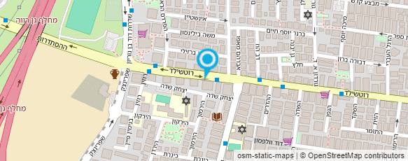 מפת הגעה אל פיצה כמעט חינם