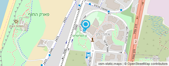 מפת הגעה אל ר.ש.ת פאנטק בע"מ