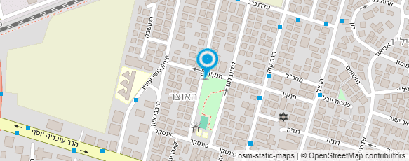 מפת הגעה אל גן דובדבן