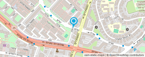 מפת הגעה אל פלאפל הגשר