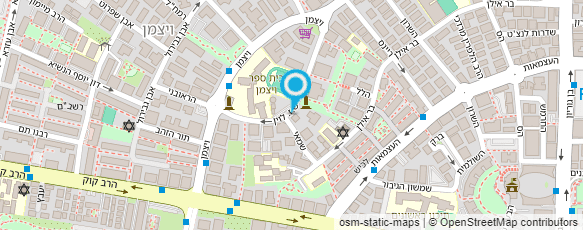 מפת הגעה אל גן לוין - בהנהלת ליאת ושיפרה