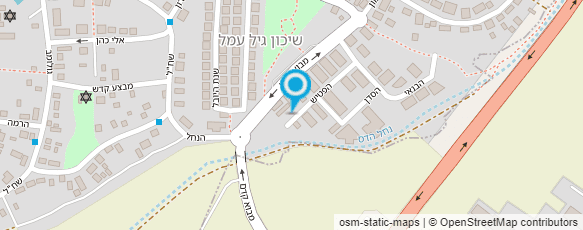 מפת הגעה אל הפטיש מאכלים טריפוליטאים