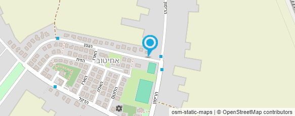 מפת הגעה אל מירב עיצוב בצבע