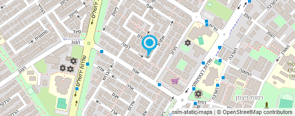 מפת הגעה אל עו"ד מיכל פנקל