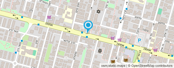 מפת הגעה אל בוטיק סמדר קריגסמן