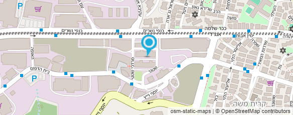 מפת הגעה אל דב רפאל אקטואר יועץ