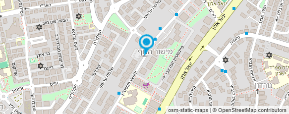 מפת הגעה אל ורד שילון אורעד - קוסמטיקאית רפואית