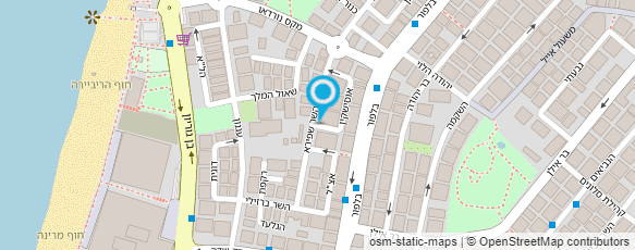 מפת הגעה אל פרופ' וימן מיכאל