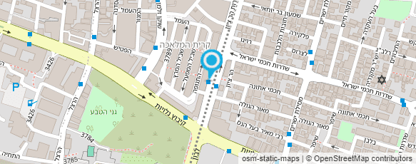 מפת הגעה אל אדום אדריכלים