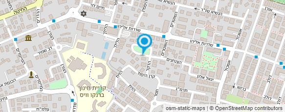 מפת הגעה אל עו"ד גן רננה