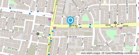 מפת הגעה אל יוני מבורך ושות'