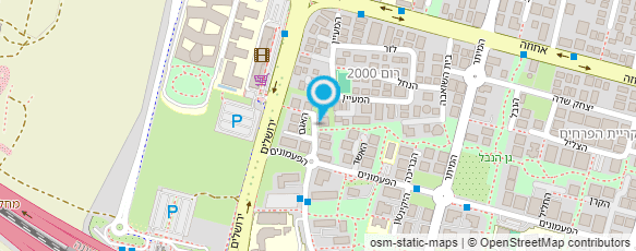 מפת הגעה אל רונית אמנות המוזאיקה