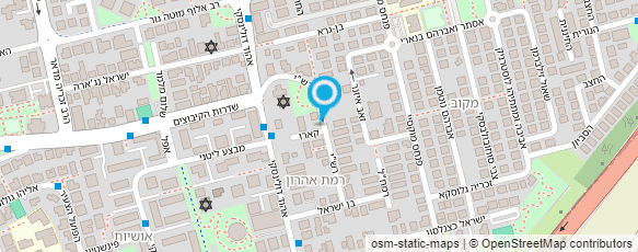 מפת הגעה אל צופית אורון- מרפאה בעיסוק