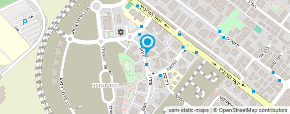 מפת הגעה אל יפעת הלל-שמלות כלה צנועות