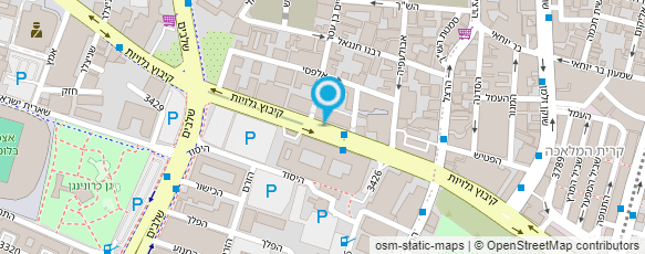 מפת הגעה אל נדין עזרא-מעצבת תכשיטים