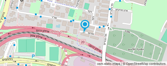 מפת הגעה אל סינימה-טק