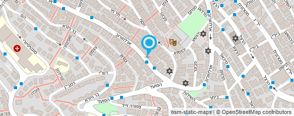 מפת הגעה אל רחלי גולד-עיצוב פנים