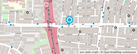 מפת הגעה אל טופ שירותי סיעוד ורווחה בע"מ