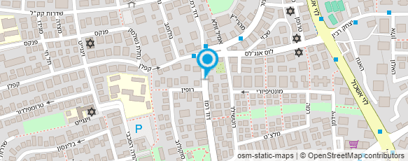 מפת הגעה אל אורנה פינצ'וק פסיכותרפיסטית