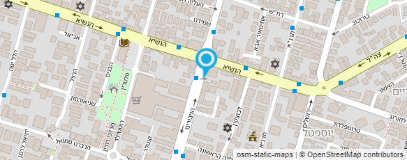 מפת הגעה אל נתנאל עיצוב שיער