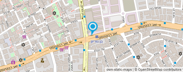 מפת הגעה אל מיכל פדיקור