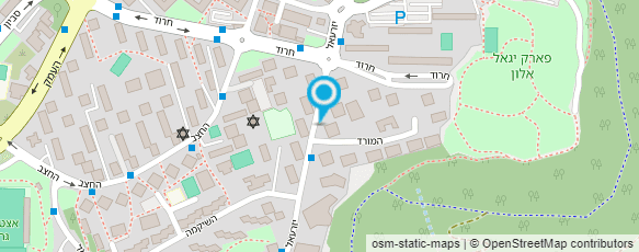 מפת הגעה אל העמותה למען הקשיש