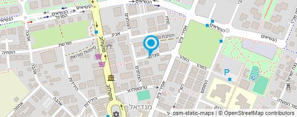 מפת הגעה אל ישראל בורסה