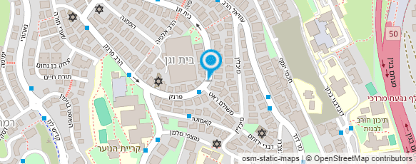 מפת הגעה אל גולדשמיד יצחק