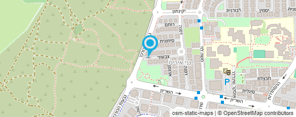 מפת הגעה אל דנה אלמוסנינו