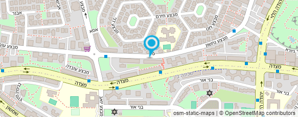 מפת הגעה אל מישכון גולדמן - גבריאל