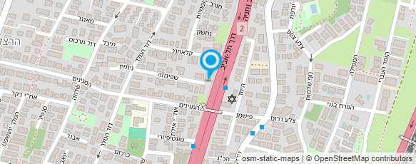 מפת הגעה אל פרימן רפי -שמאות וסקרים