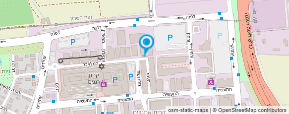 מפת הגעה אל סופר פארם אופטיק