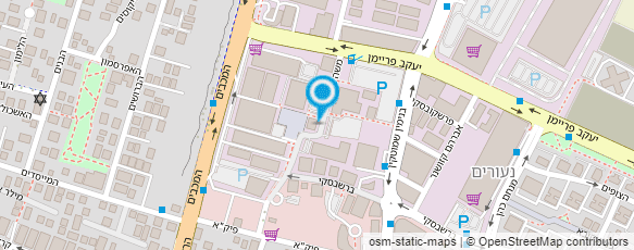 מפת הגעה אל סופר פארם אופטיק